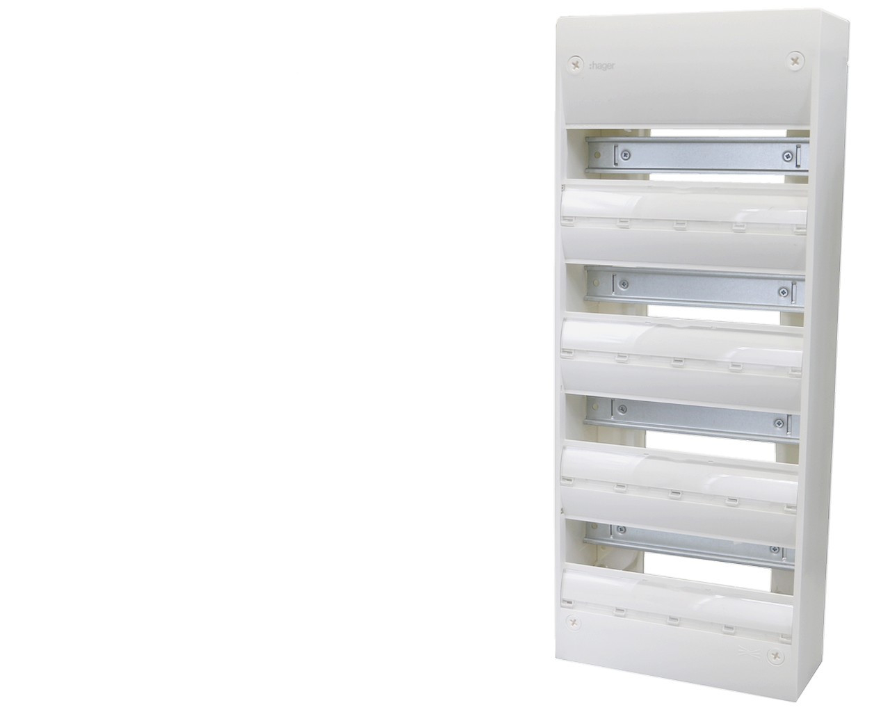 Coffret nu 52 modules 4 rangées Hager Gamma13
