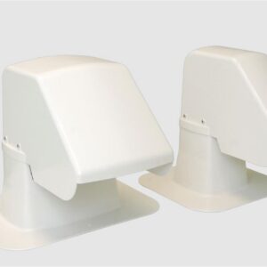Col de cygne - Dimensions: 250 x 125 mm - Blanc