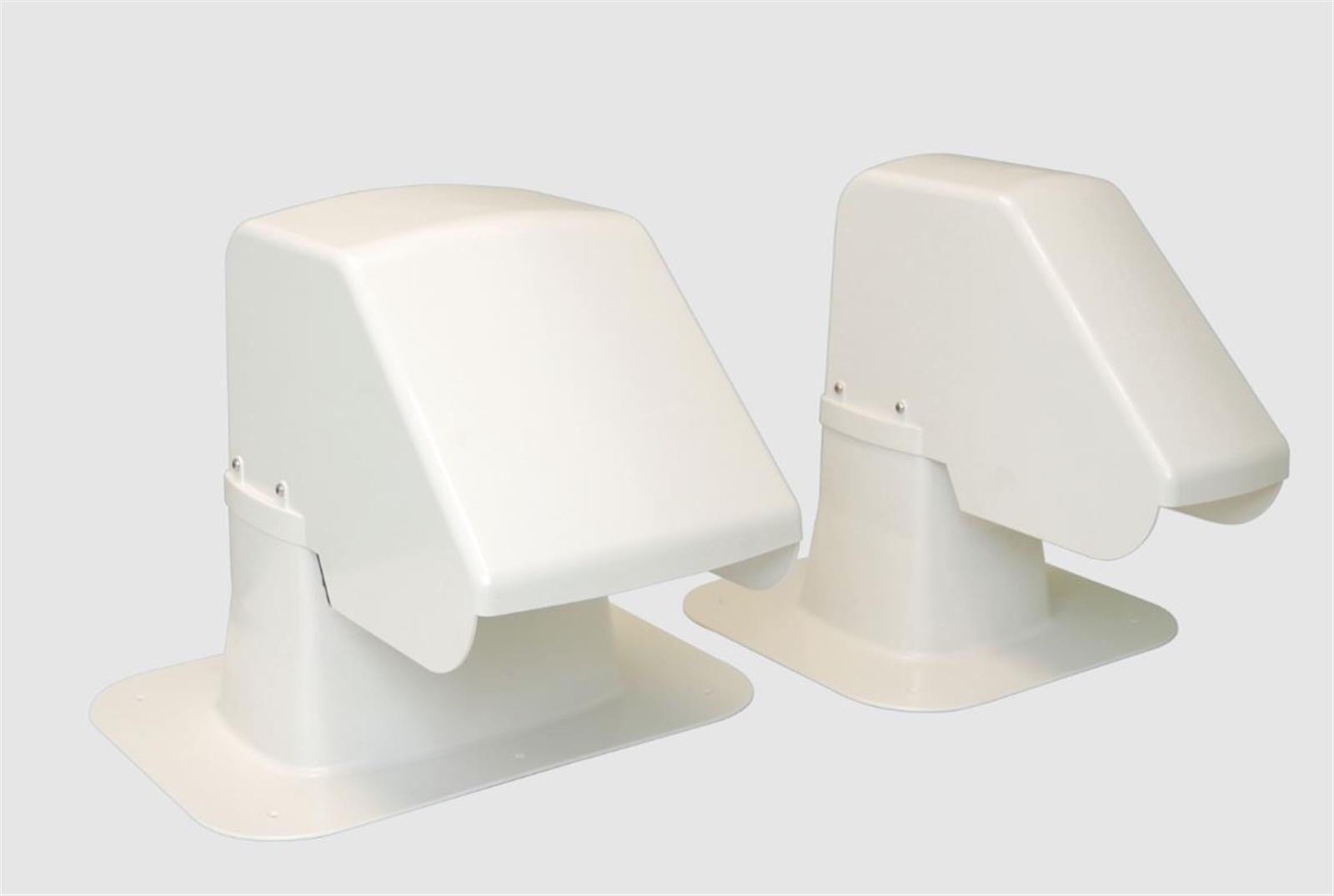 Col de cygne - Dimensions: 250 x 125 mm - Blanc