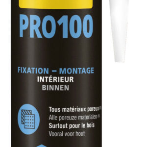 Colle fixation intérieur PRO100 cartouche de 380 g PATTEX 2945567