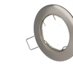 Collerette fixe finition alu brossé ∅78mm
