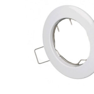 Collerette fixe finition blanc ∅78mm