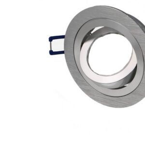 Collerette orientable finition alu brossé ∅92mm