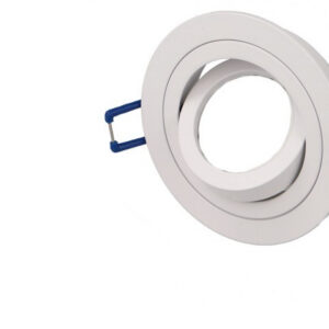 Collerette orientable finition blanc ∅92mm