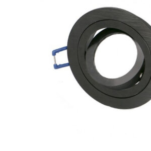 Collerette orientable finition noir ∅92mm