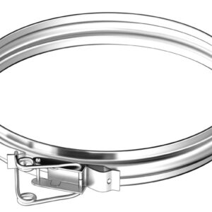 Collier de sécurité en inox 139 mm TOLERIE GENERALE 681390
