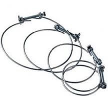 Collier de serrage en fil d'acier - Collier de serrage D82 - sachet de 10