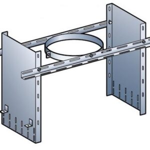 Collier de soutien réhausse de 40 cm pour poêle à granulés - PGI pour poêles à Pellets - Diamètre 80 / 130 - Réf : CSR