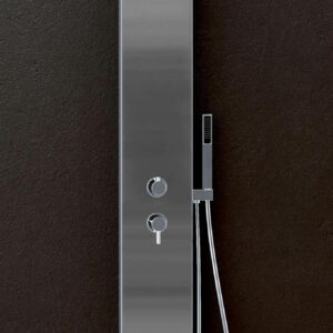 Colonne de douche AQUASTYLE - Finition : Inox brossé