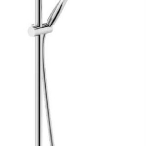Colonne de douche thermostatique TONDA - Coloris : PVD grafite brosse