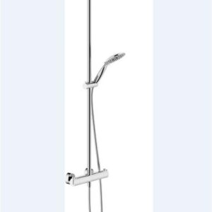 Colonne de douche thermostatique TYKO 2 jets - Chromé brillant