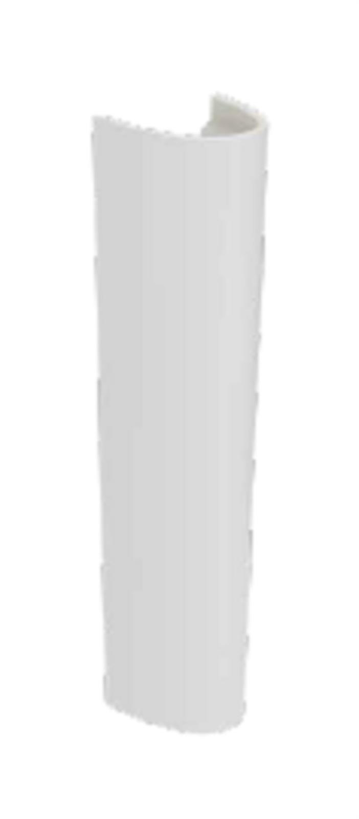 Colonne lavabo NOE - En porcelaine vitrifiée - Coloris: blanc