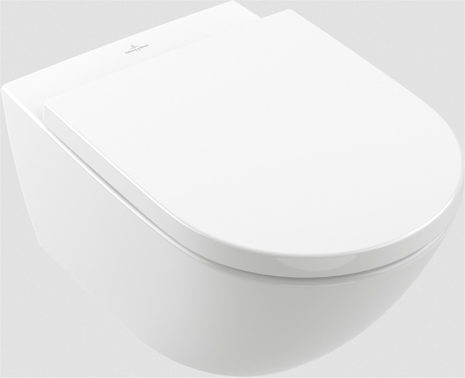 Combi Pack WC suspendu sans bride SUBWAY 3.0 Twist Flush - Blanc- Sortie horizontale