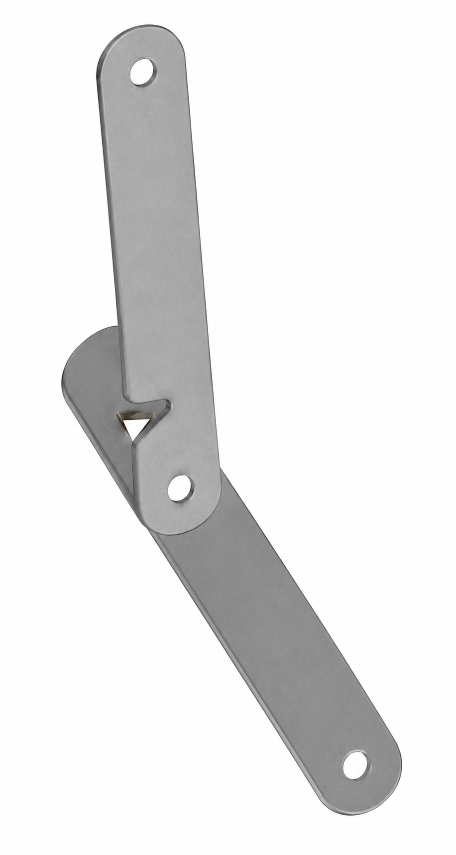 Compas d'arrêt sans équerre ni plaquette droite 250 x 20 mm épaisseur 2 mm MONIN 531890
