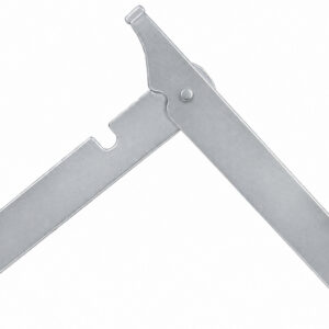 Compas d'escabeau zingué 14 300 mm droite 61 14 130 JARDINIER MASSARD 503374 D