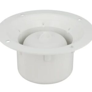 Corps de siphon pour sol souple sortie verticale PVC - Ø50/63 mm