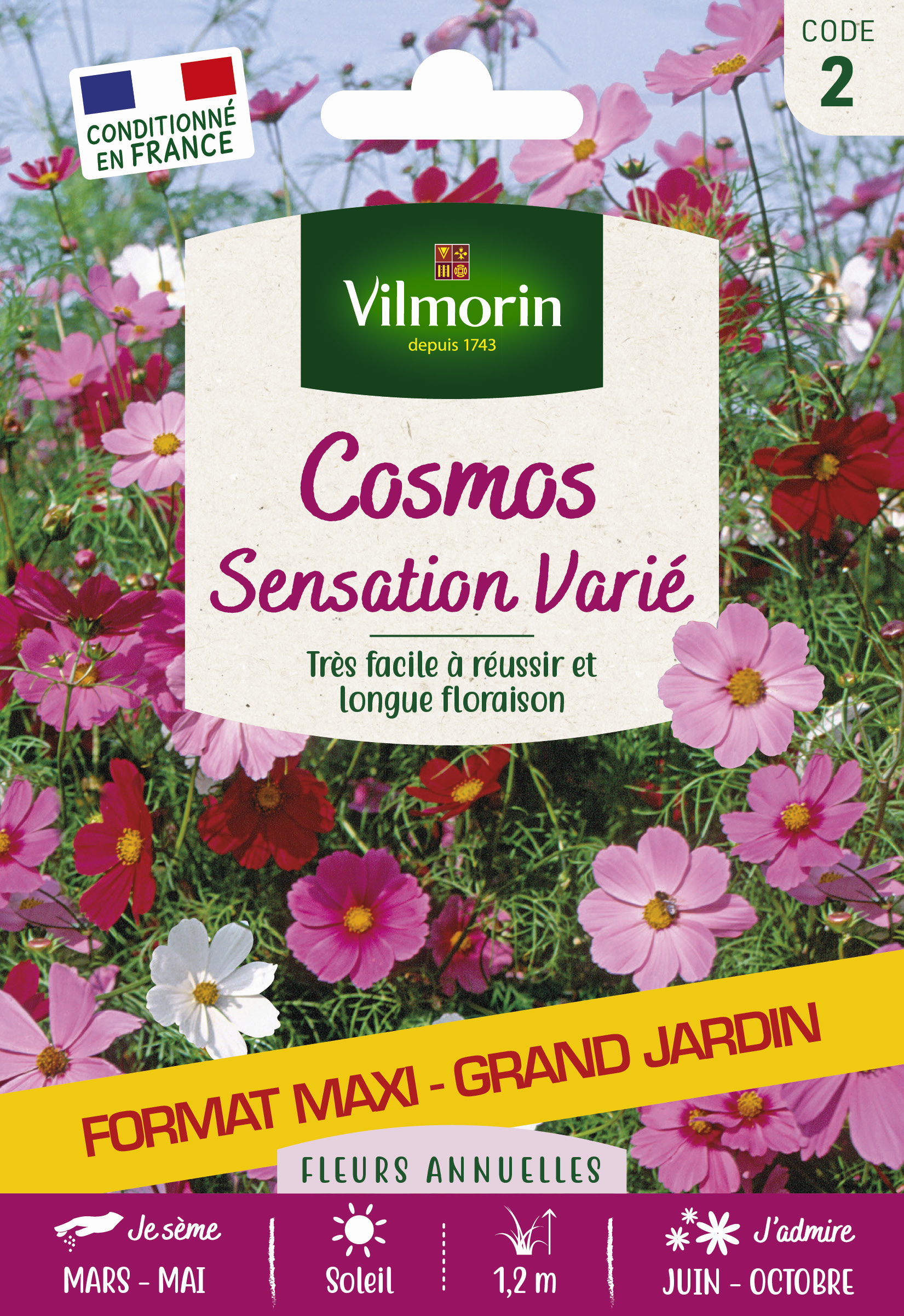 Cosmos Sensation Varié - Grand Modèle