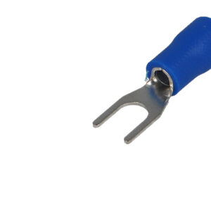 Cosses isolée à fourche, bleue, 2.5mm² Solera
