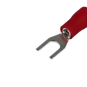 Cosses isolée à fourche, rouge, 1.5mm² Solera