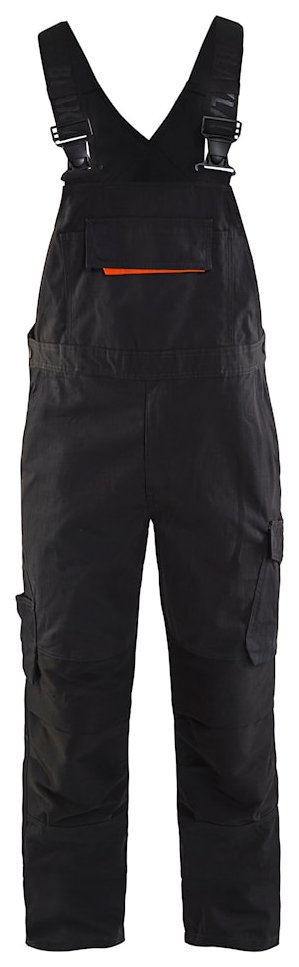 Cotte à bretelles + stretch noir/rouge T52 BLÅKLÄDER 269513309956C58