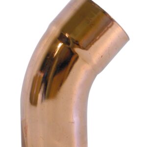 Coude 45° cuivre à souder MF - Diamètre : 22