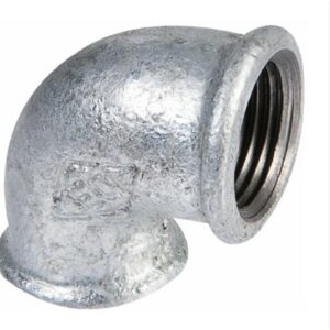Coude 90° fonte galva FF - Diamètre : 2''