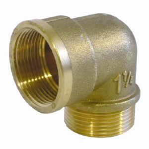 Coude 90° laiton à visser MF - DN15 - MF 1/2''