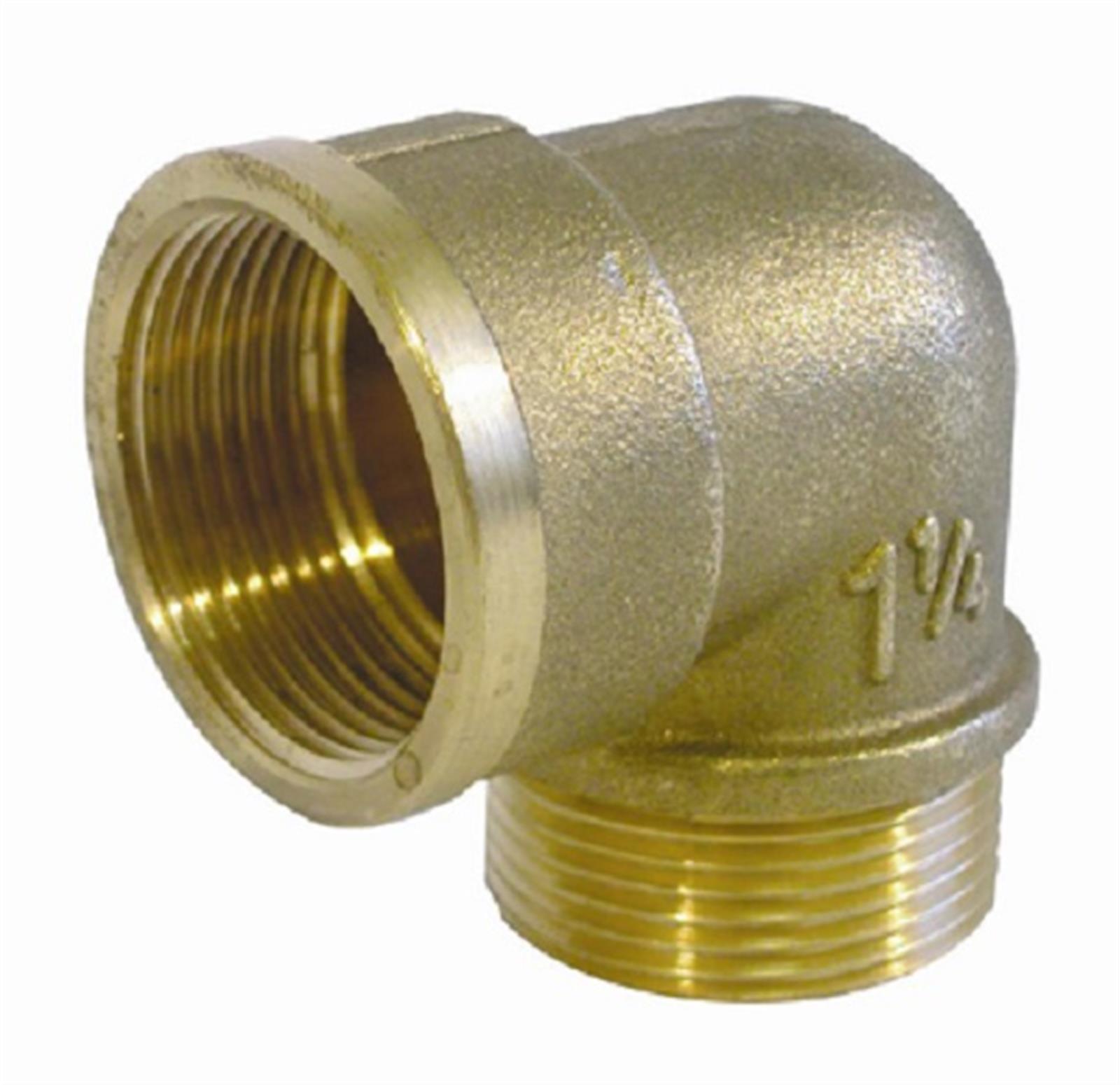 Coude 90° laiton à visser MF - DN15 - MF 1/2''