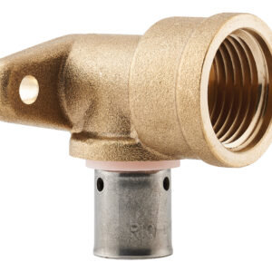 Coude applique PER à sertir radial - Diamètre : 12 - F1/2''