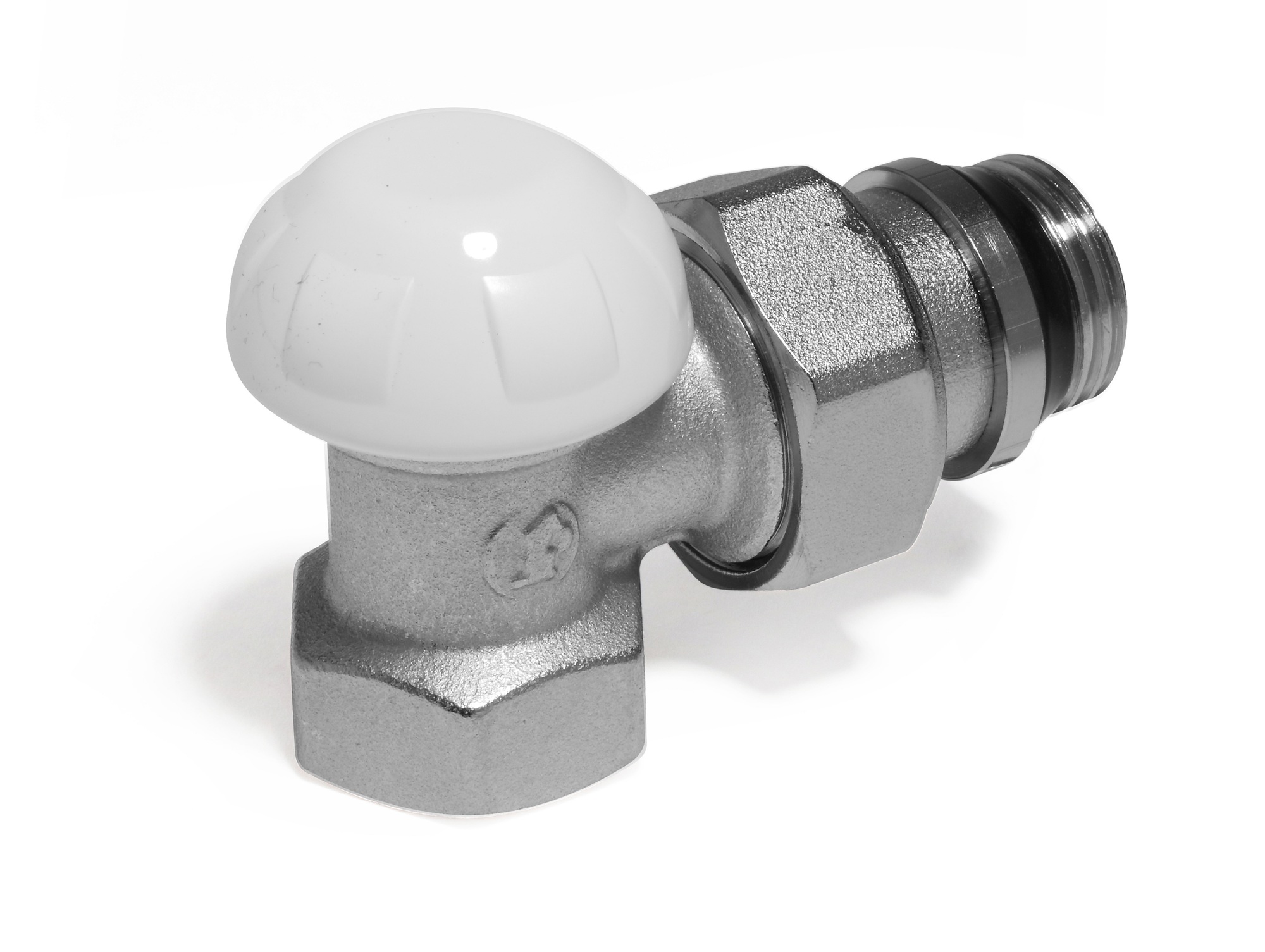Coude de réglage R14/TG ''série fer'' chromé 3/8'' GIACOMINI R14X032