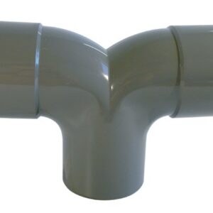 Coude double parallèle 87°30 - Coude double parallèle MF ø 32