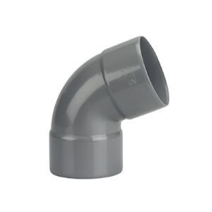 Coude FF 67°30 - Diamètre: 80 mm - GRIS