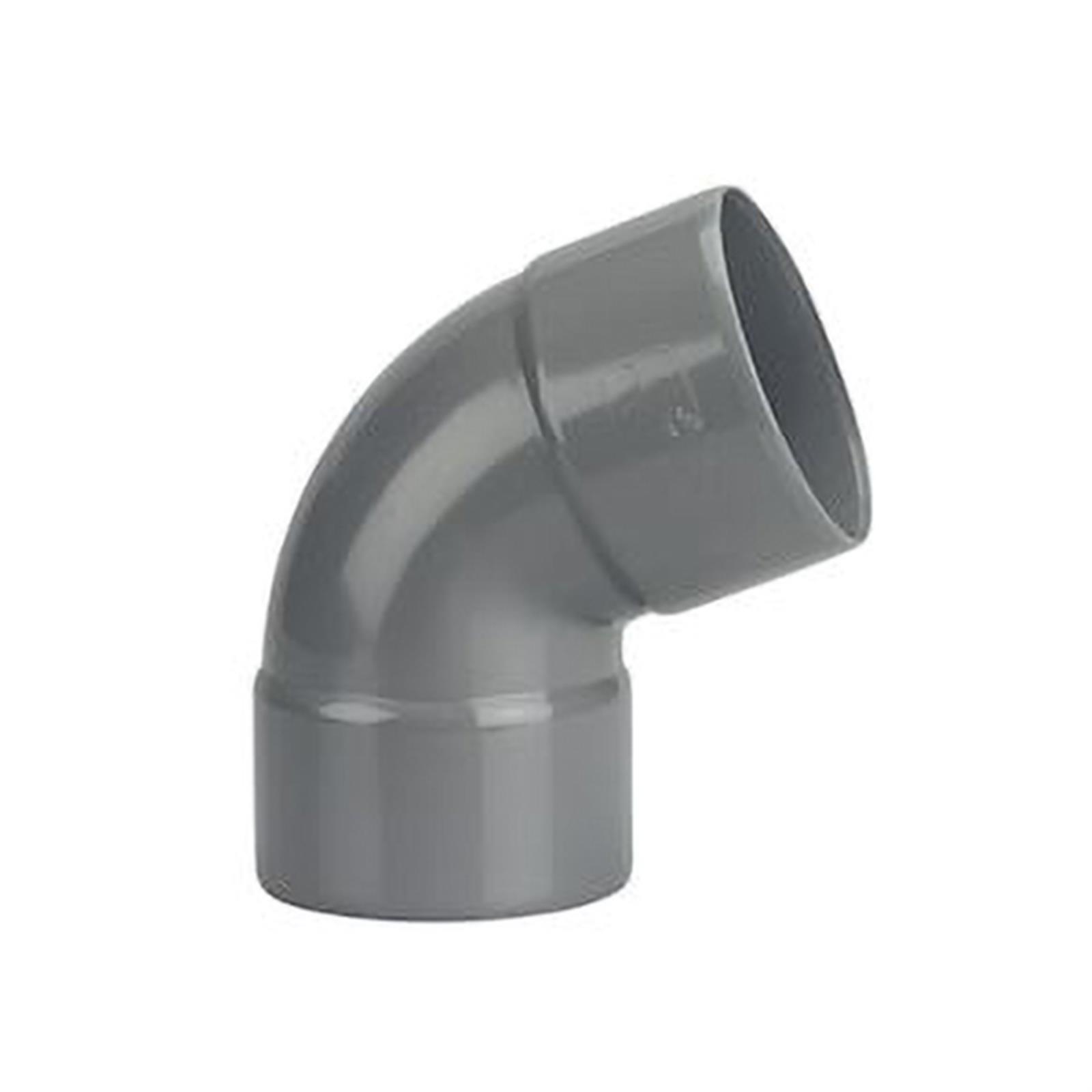 Coude FF 67°30 - Diamètre: 80 mm - GRIS