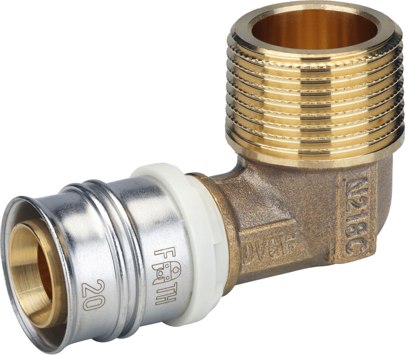 Coude mâle à 90° XS - Diamètre : 26 - 3/4"