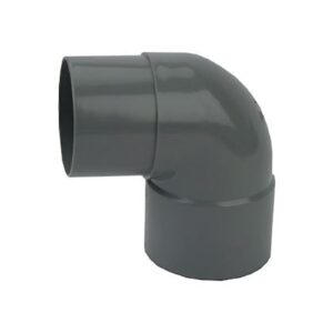 Coude MF 87°30 - Diamètre: 80 mm - GRIS