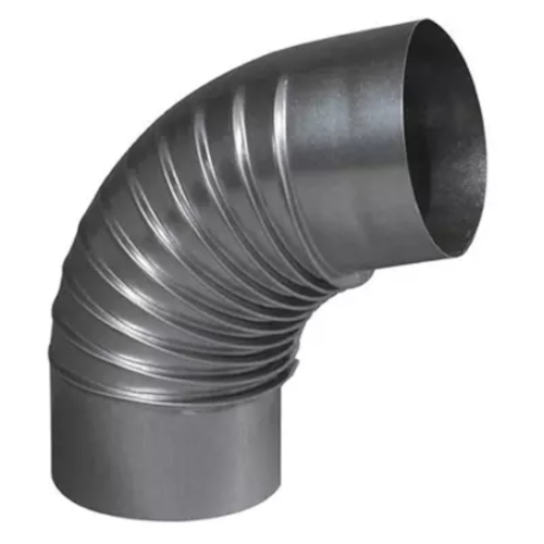 Coude plissé à 72° aluminié D 97 mm TOLERIE GENERALE 393970