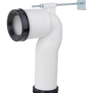 Coude spécial évacuation (70 à 160 mm) - Coude spécial évacuation blanc (70 à 160 mm)