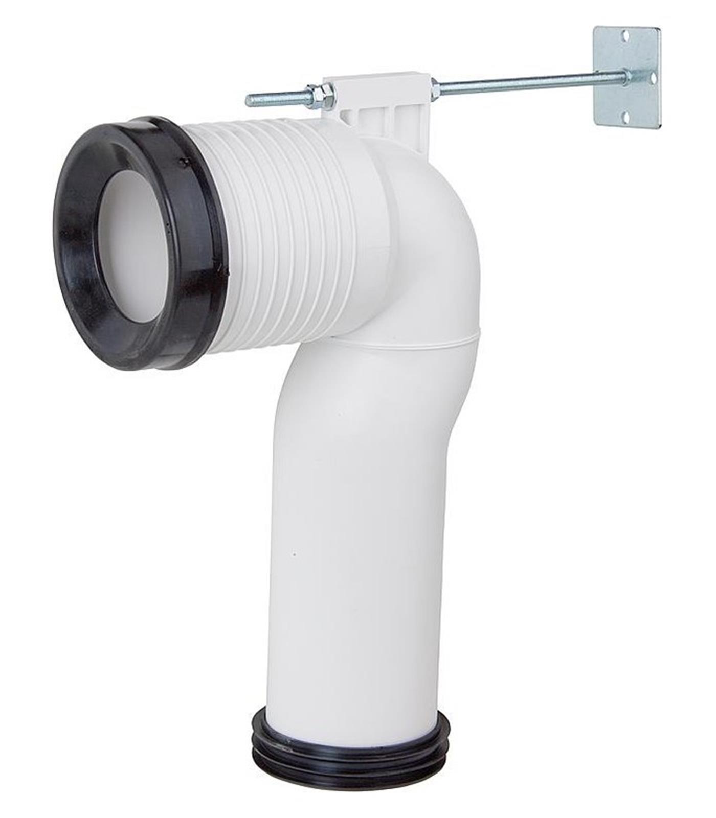 Coude spécial évacuation (70 à 160 mm) - Coude spécial évacuation blanc (70 à 160 mm)