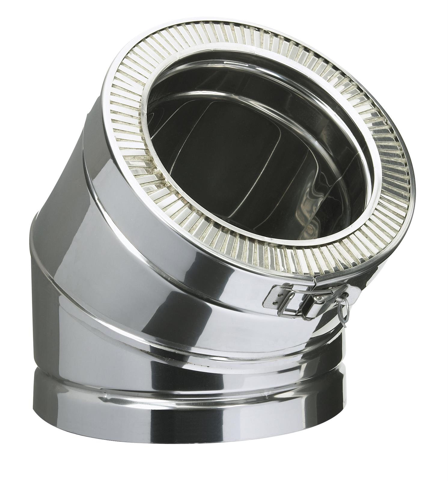 Coude THERMINOX TI - Coude 45° - Diamètre 150