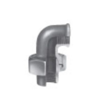 Coude union 90 fonte galva FF - Diamètre : 2''