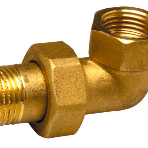 Coude union laiton à visser MF - Diamètre : 3/4''