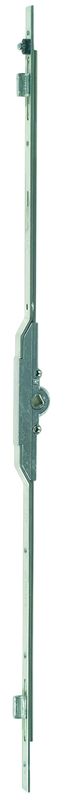 Crémone barillet pour verrou JET 7,5 mm longueur 1600 mm cote D 800 mm 2 galets FERCO G-15383-16-0-1