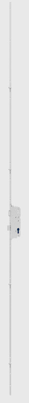 Crémone SECURY 55/72 4 galets têtière 16 mm carré 8 mm côte D 1050 mm FERCO 6-30815-01-0-1