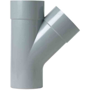 Culotte d'évacuation à 45° mâle/femelle Ø 125 mm