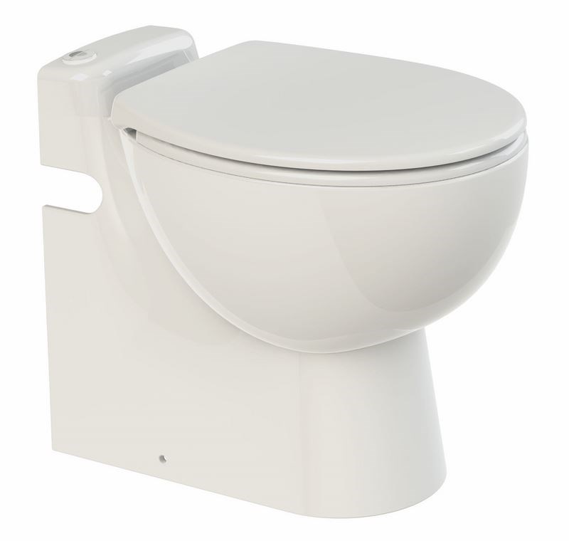 Cuvette à broyeur intégré SANICOMPACT PRO - Couleur: blanc