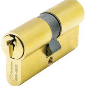 Cylindre à double entrée V5 30X70 laiton poli VACHETTE 25006000