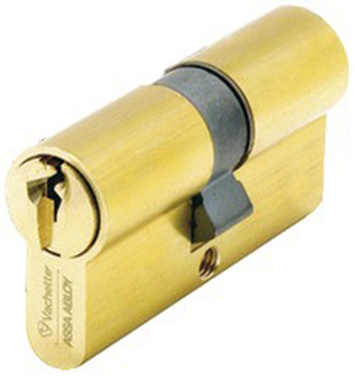 Cylindre à double entrée V5 30X70 laiton poli VACHETTE 25006000