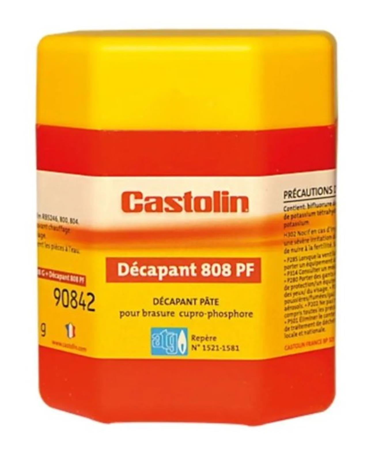 Décapant pour baguettes Castolin 808 - 808 PF 0200 P