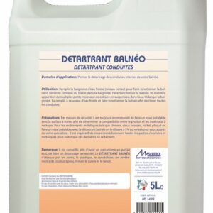 Détartrant BALNEO - Le bidon 5 litres