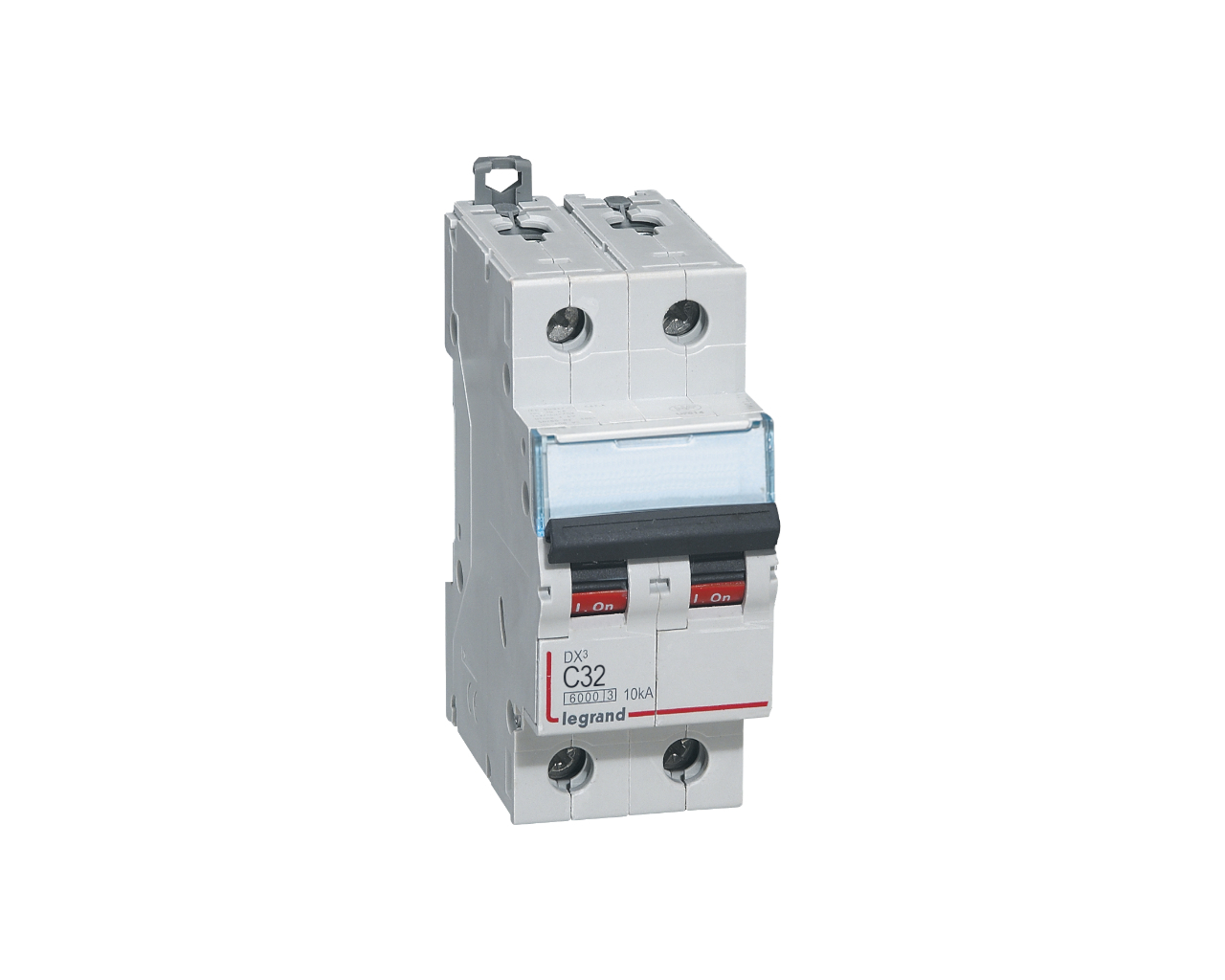 Disjoncteur modulaire bipolaire Legrand DX³ 32A courbe C